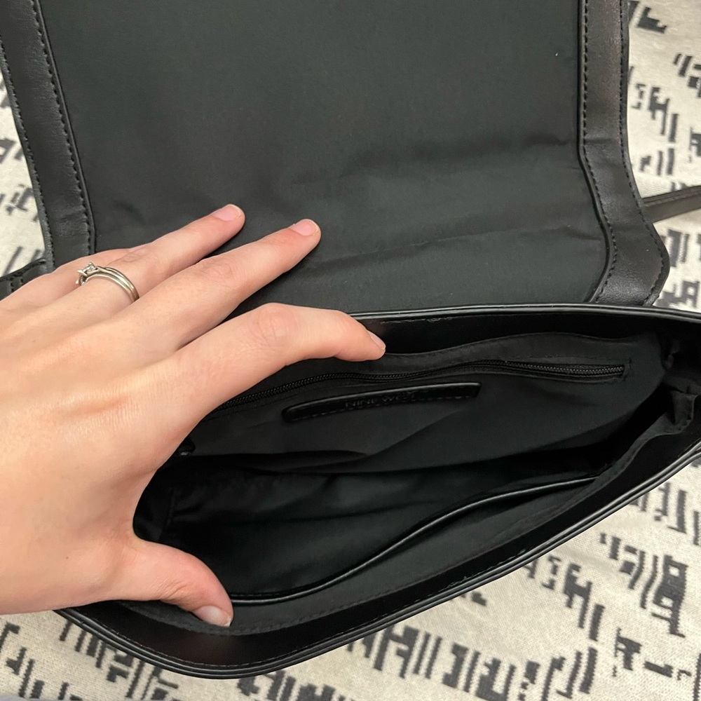 Nine West Black Quilted Crossbody Bag - Picture 7 of 9